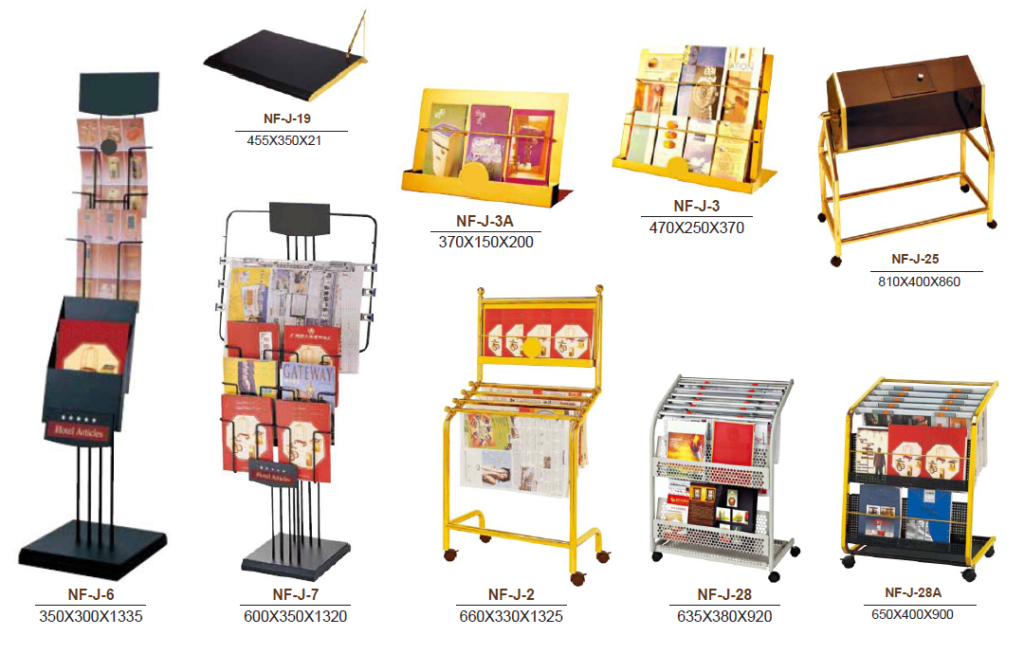 Notice Boards & Information Racks – White Emerald L.L.C